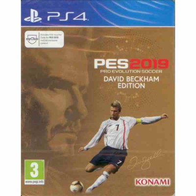 Pro Evolution Soccer (PES) 2019 - David Beckham Steelbook Edition [PS4, русские субтитры]